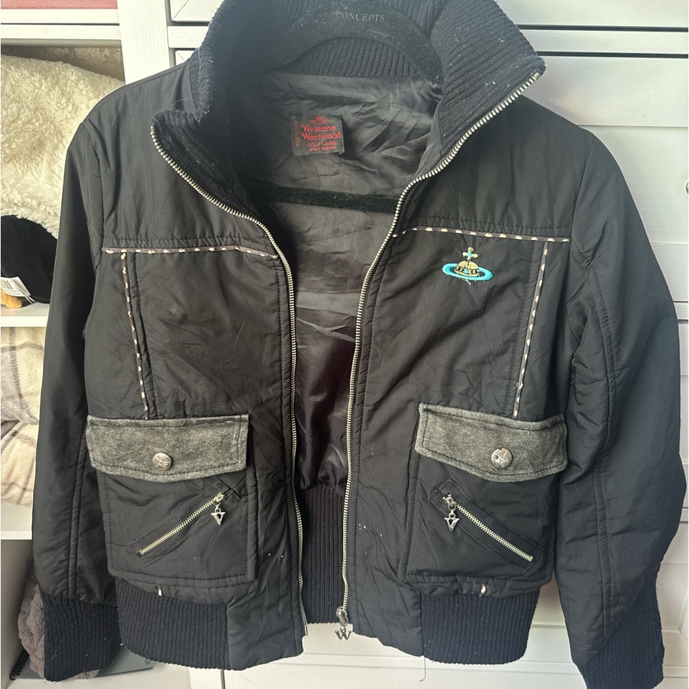 *RARE* VIVIENNE WESTWOOD BOMBER JACKET INSANE DETAIL